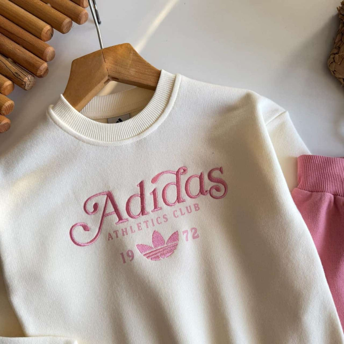 Girls “Princess Adidas” Pearl Pink Set