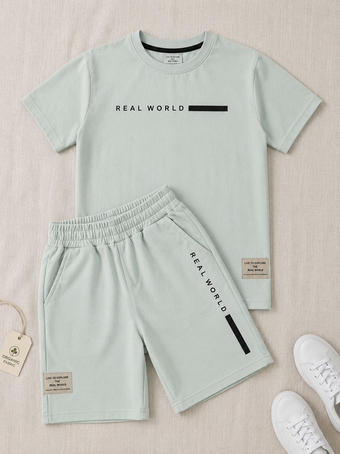 Boys Real World Set – Mint Blue