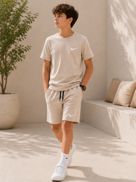 Boys Set - Beige