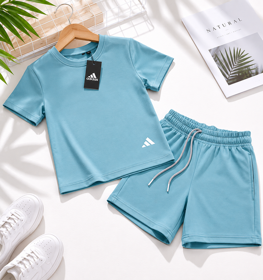Girls Set - Teal Blue
