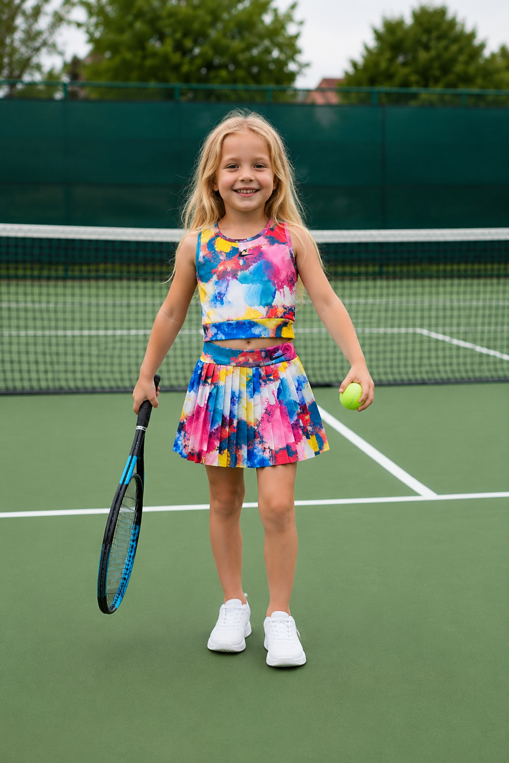 Girls Tennis Set - Colorful