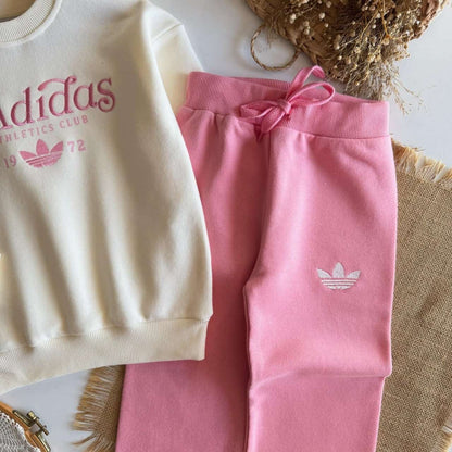 Girls “Princess Adidas” Pearl Pink Set