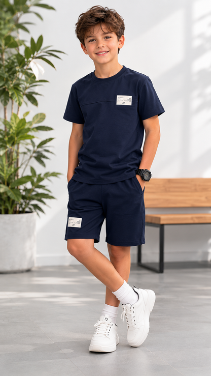Boys Casual Set - Grey |6-14Y|