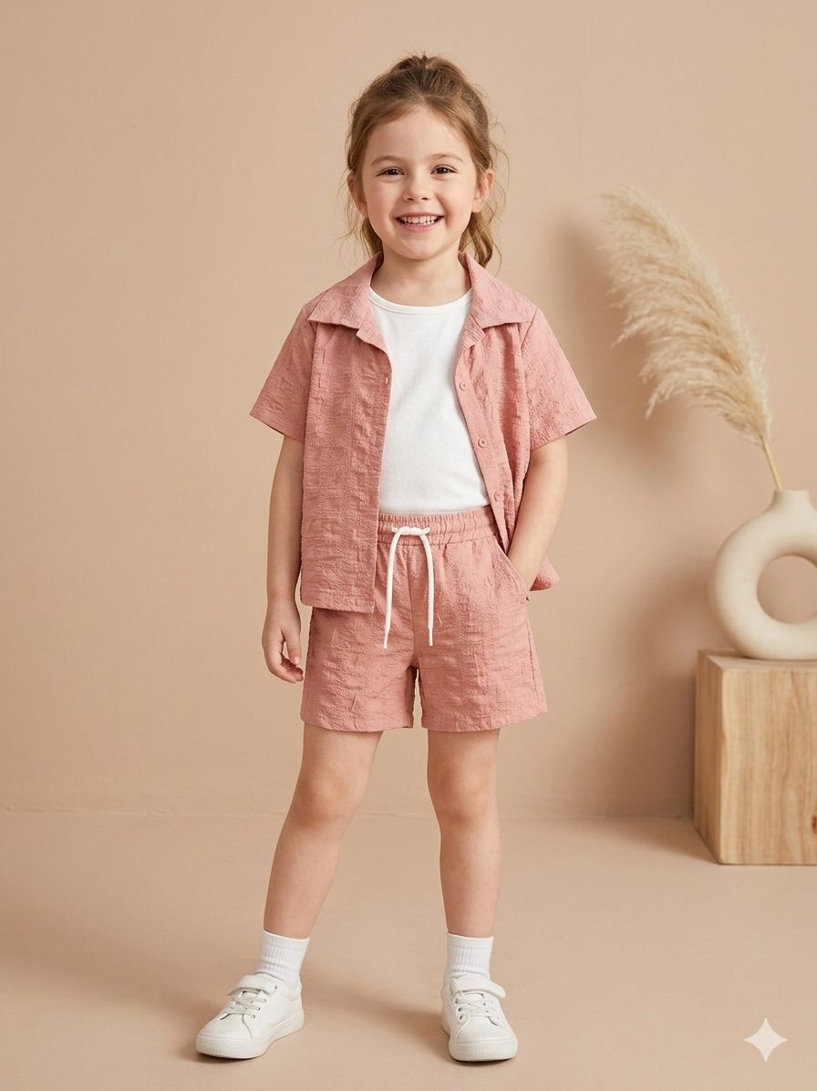 Girls Dusty Rose 3-Piece Set