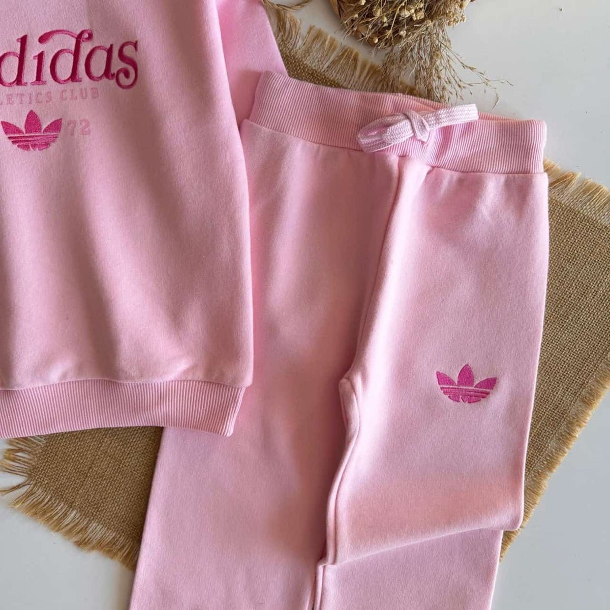 Girls “Princess Adidas” Pink Set