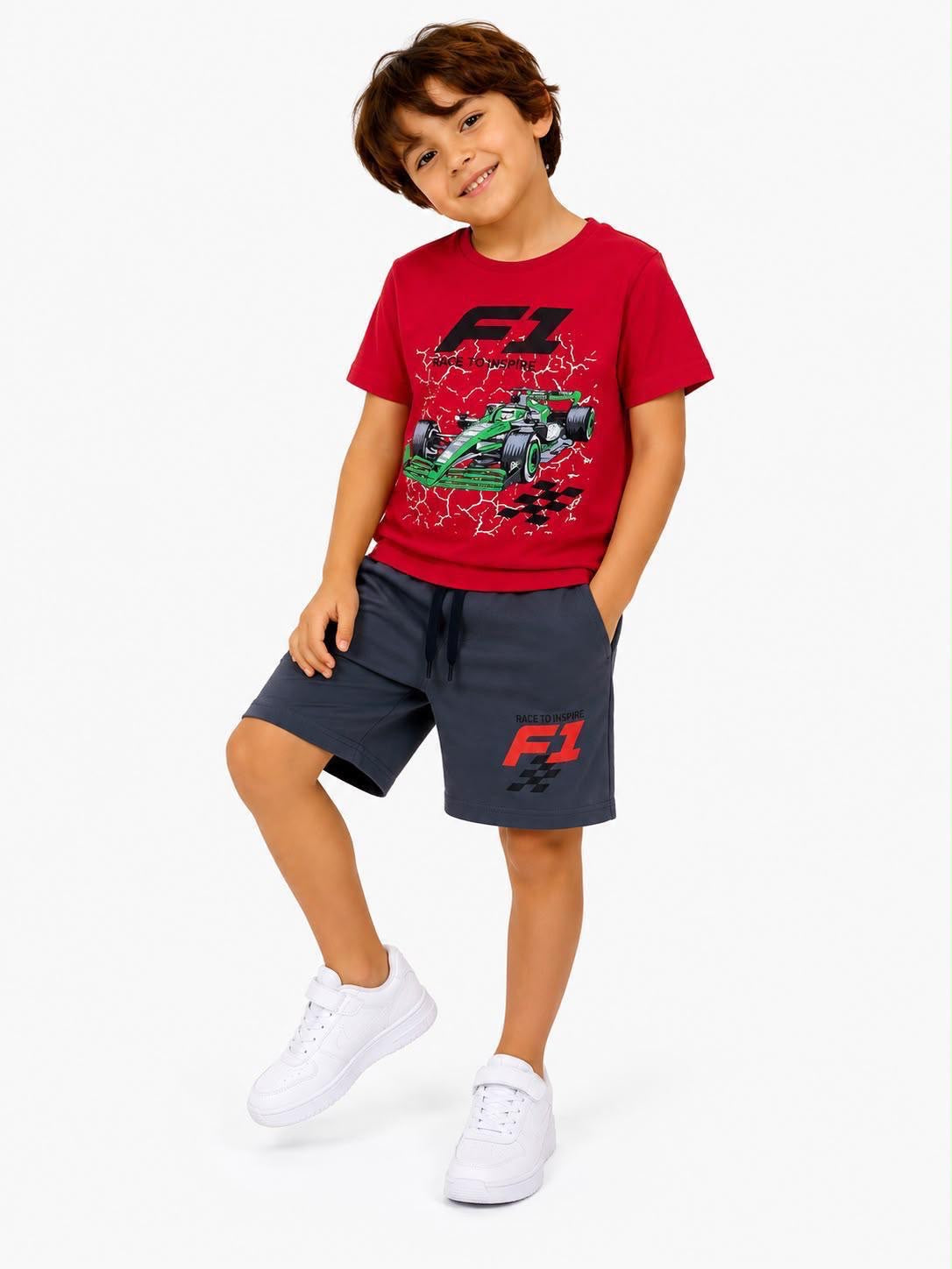 Formula 1 Boys Red Set