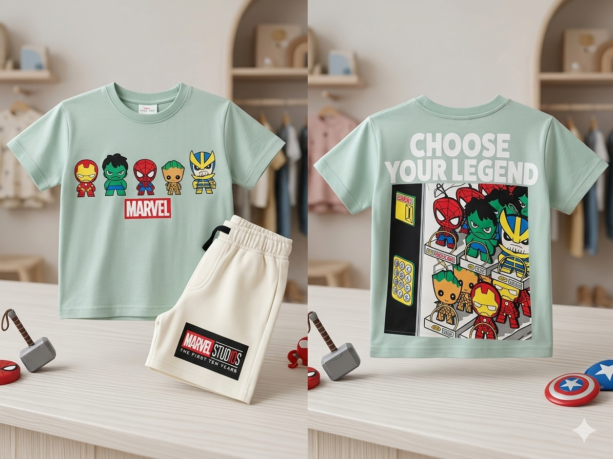 Avengers Mint Boys Set