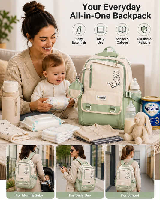 Mama & Me backpack | Green
