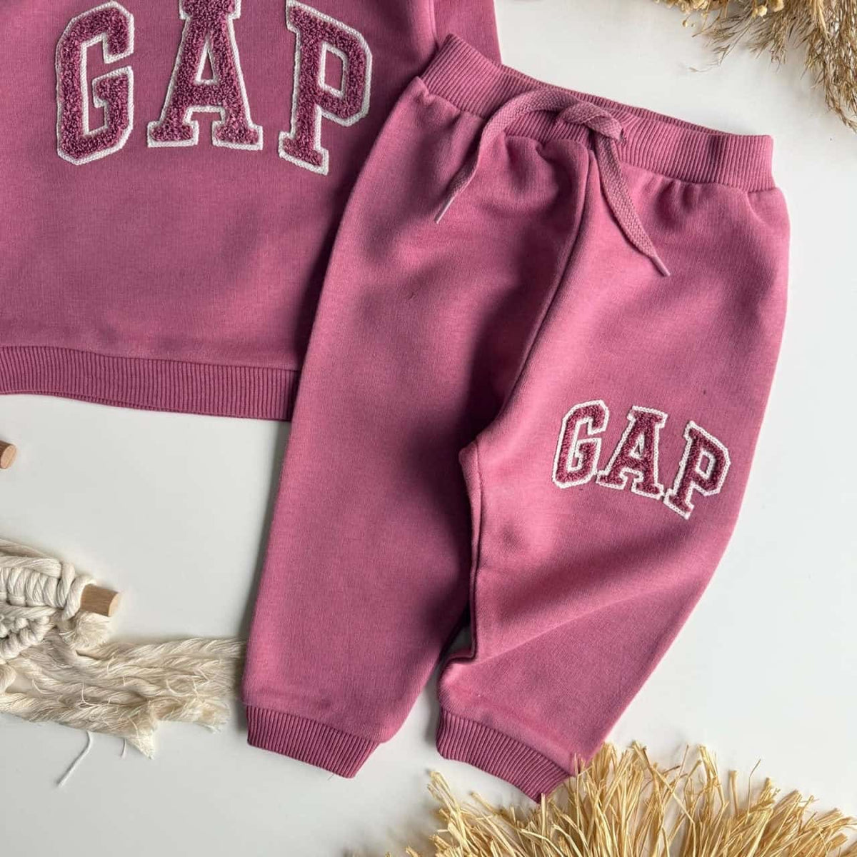 Girls “Gap” Print Set - Pink