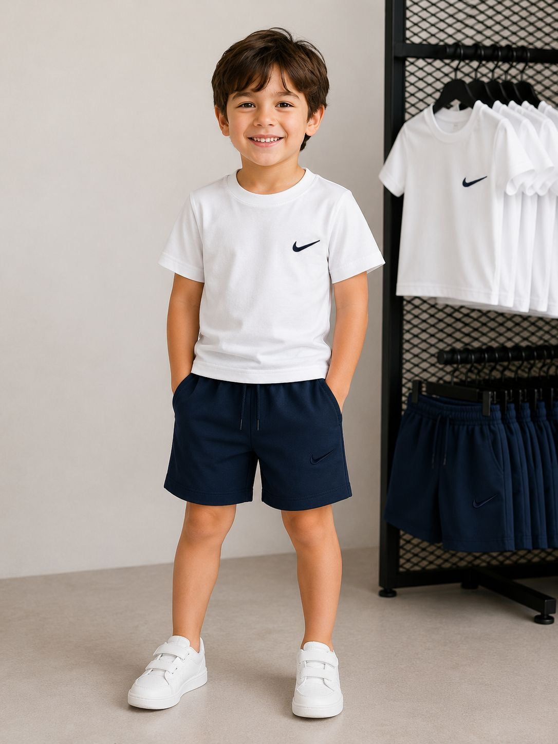 Boys white Set - 3/10 Years