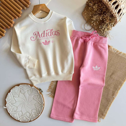 Girls “Princess Adidas” Pearl Pink Set