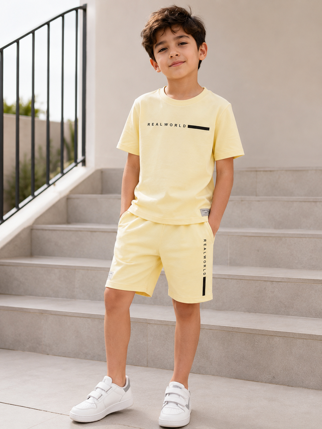 Boys Casual Yellow Set |6-14Y|