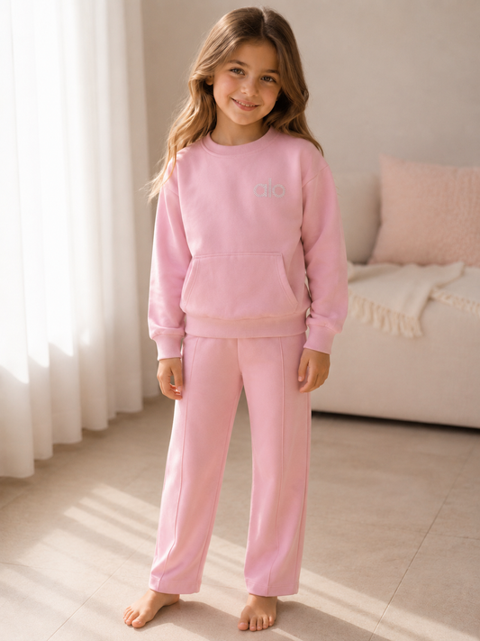 Girls “Alo” Pink - Autumn Set