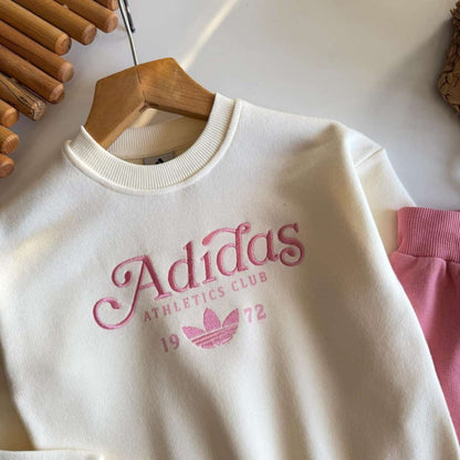 Girls “Princess Adidas” Pearl Pink Set