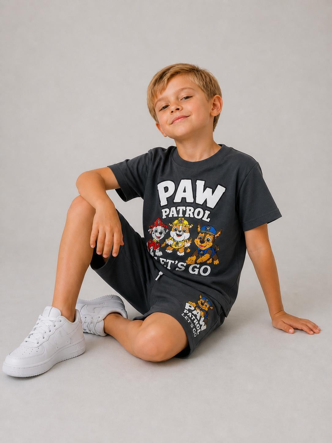 Pawpatrol Boys Grey Set