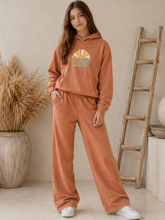 Rust Orange Girls - Autumn Set