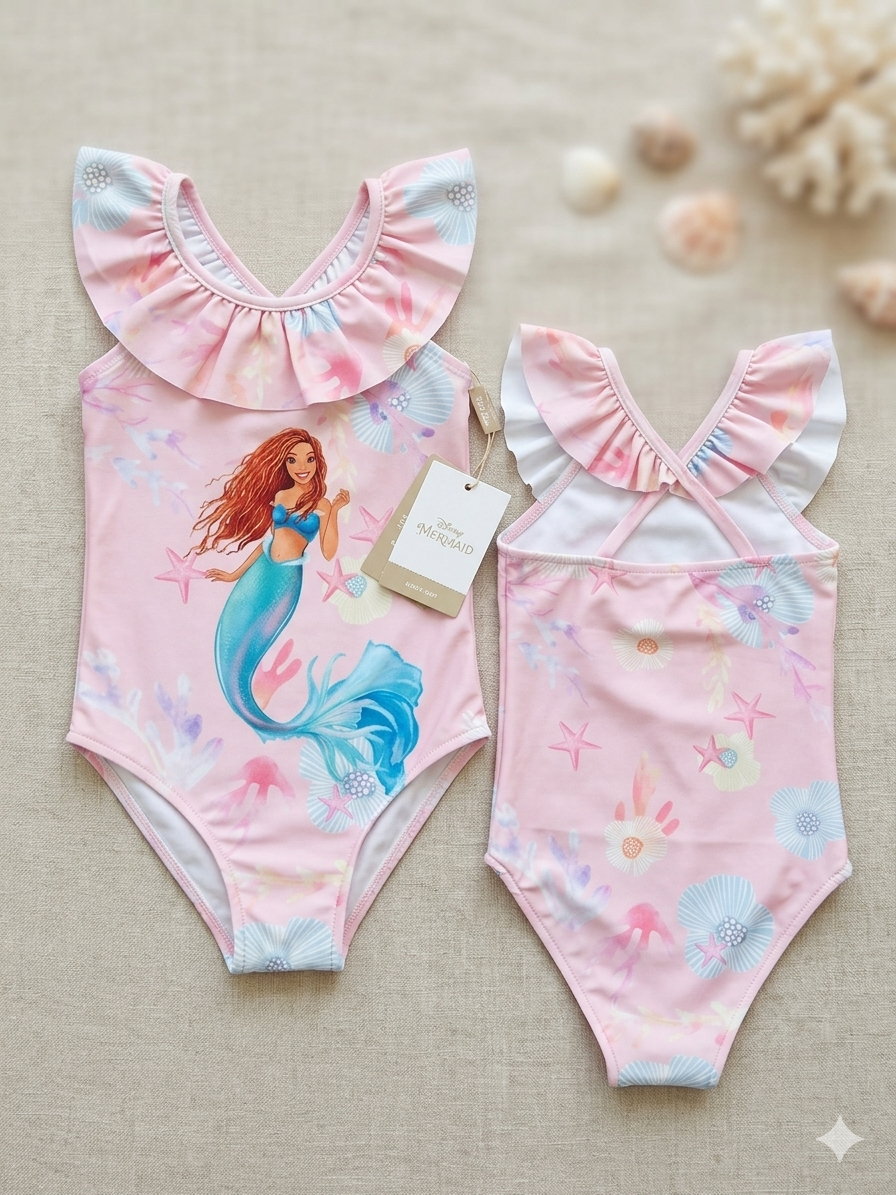 Girls Mermaid Swimsuit