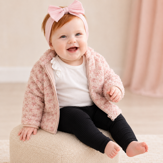 Baby 3-Piece Outfit Set | Dusty Sherpa |Girls