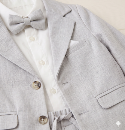 Boys Suit Set - Grey