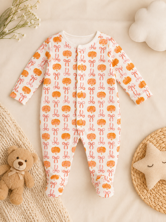 Bumpkin Bow - Baby overall
