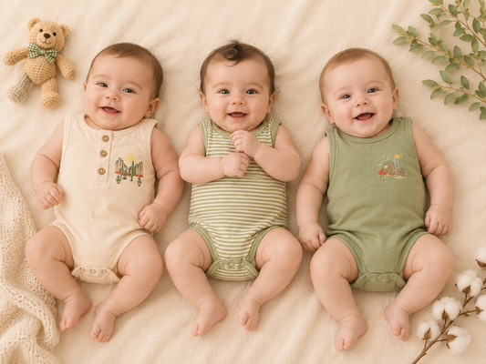 Adventure Trio Bodysuit Set