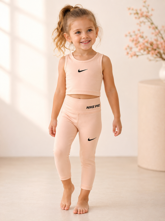 Blush Pink - Girls Sports Set