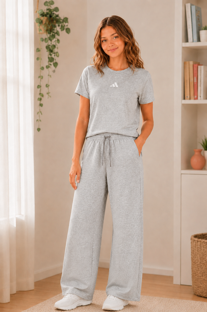 Girls Tracksuit Set - Grey