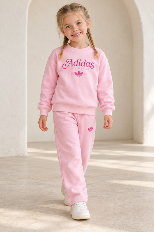 Girls “Princess Adidas” Pink Set