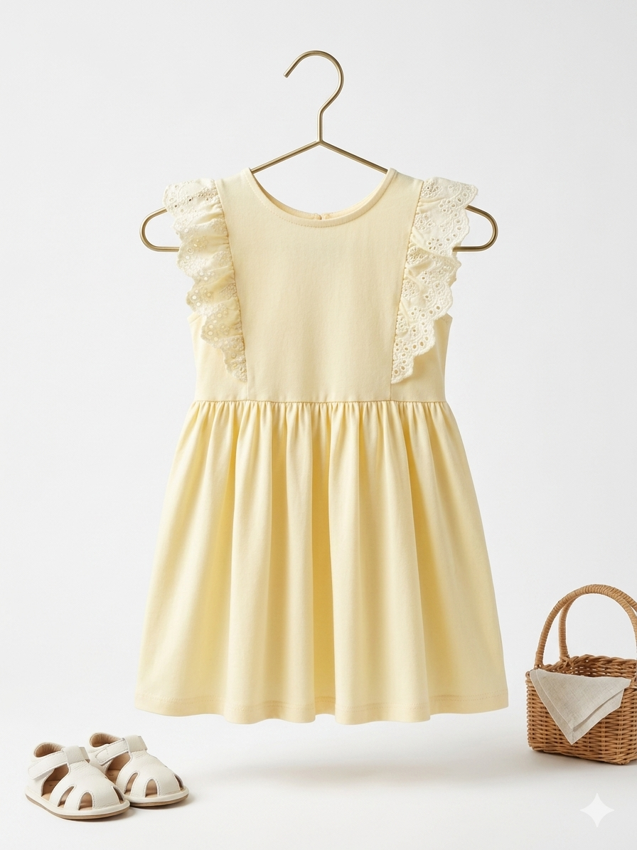 Girls Ruffle Dress