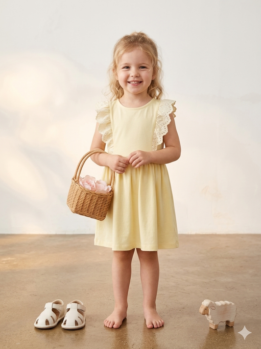 Girls Ruffle Dress