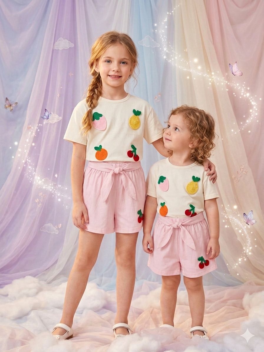 Fruity Crochet Patch Set