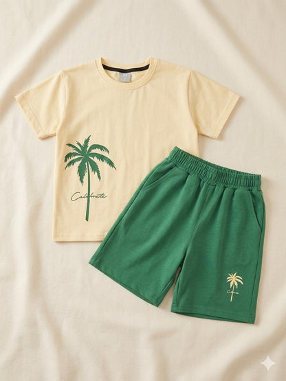 Boys Celebrate Palm Tree Set