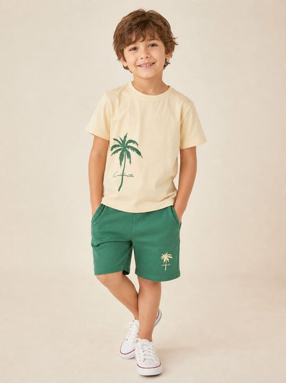 Boys Celebrate Palm Tree Set