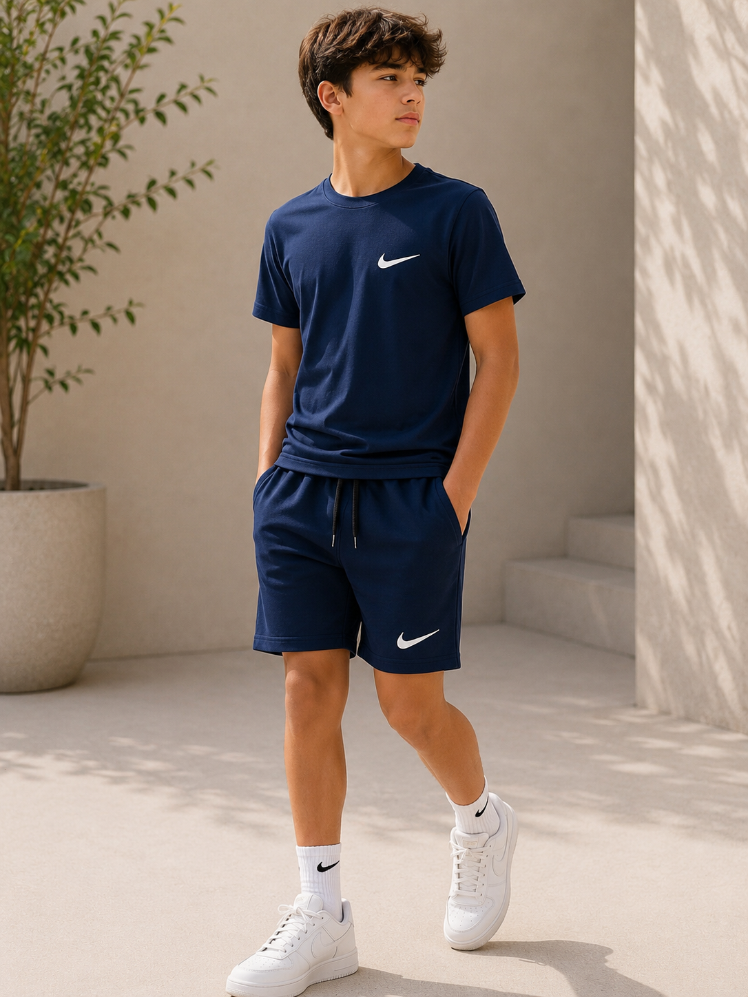 Boys Set - Royal Blue