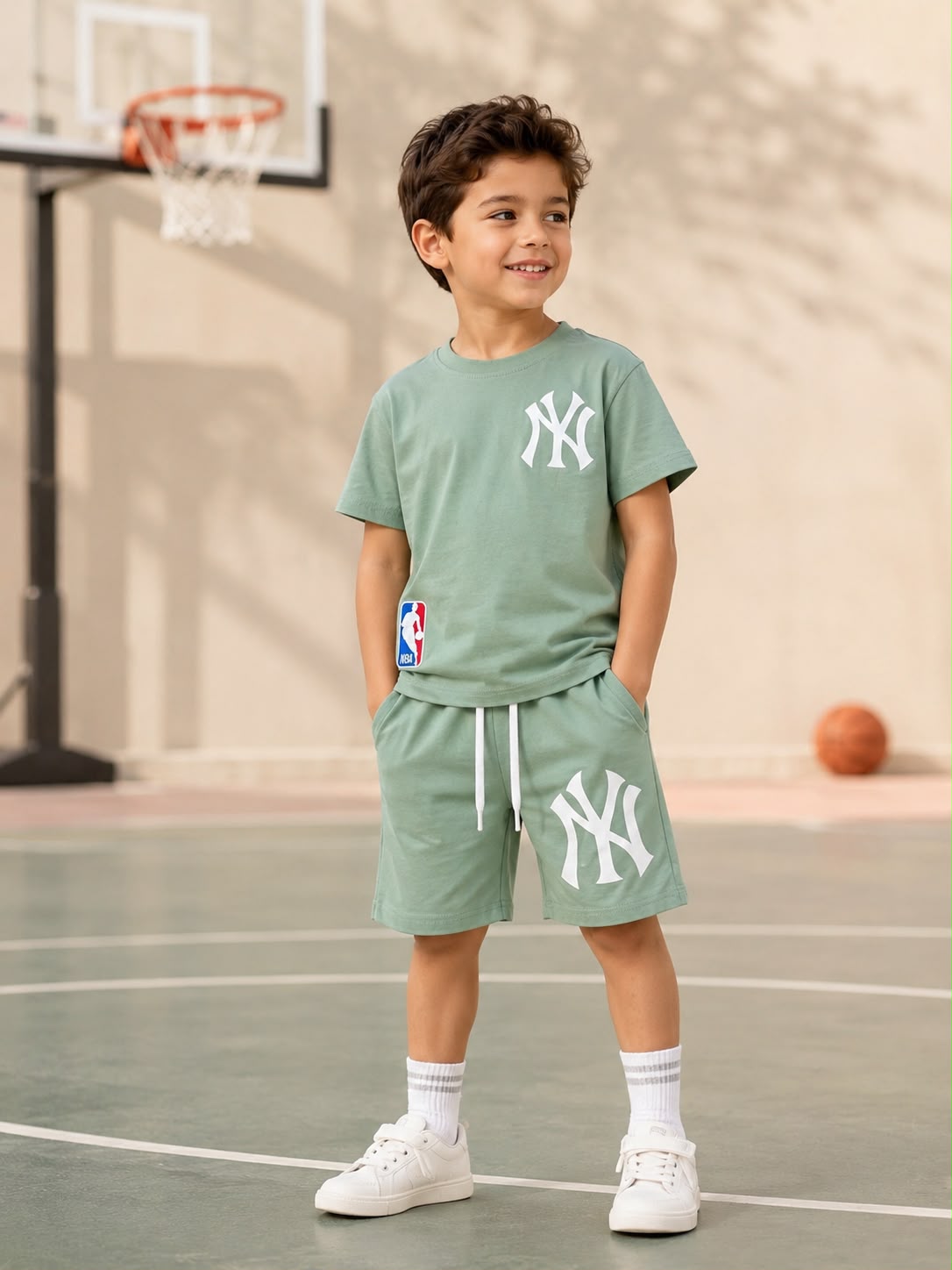 NY Boys Cotton Set