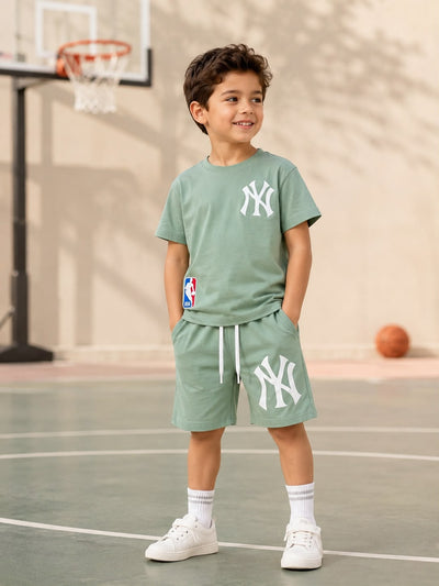 NY Boys Cotton Set