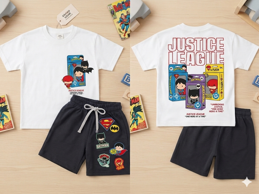 Avengers League Boys Set - White