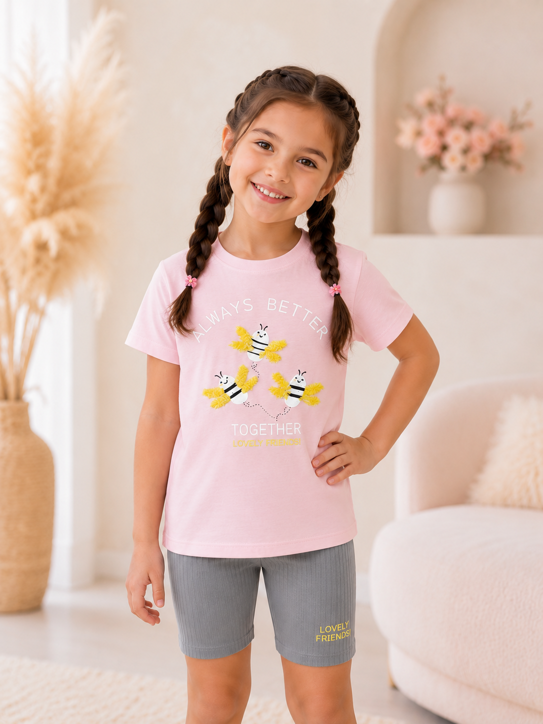 Butterfly colored Girls Set