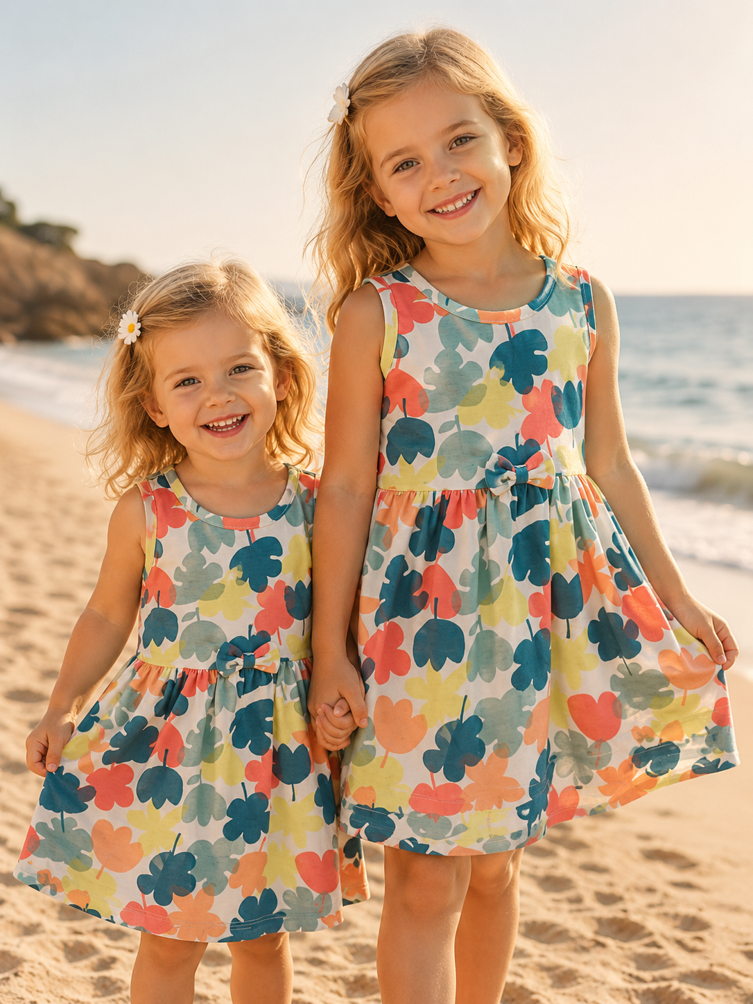 Beach Summer Dress 2Y-9Y