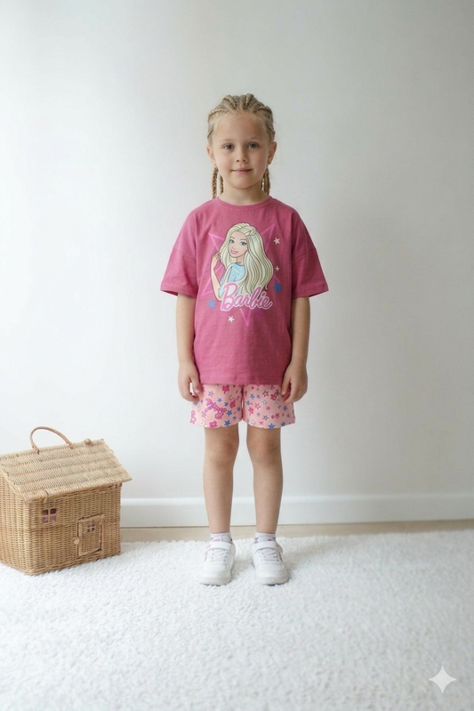 Girls Cotton Barbie Set