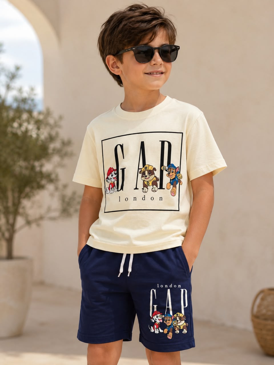 Boys “GAP Print” Pawpatrol Cotton Set