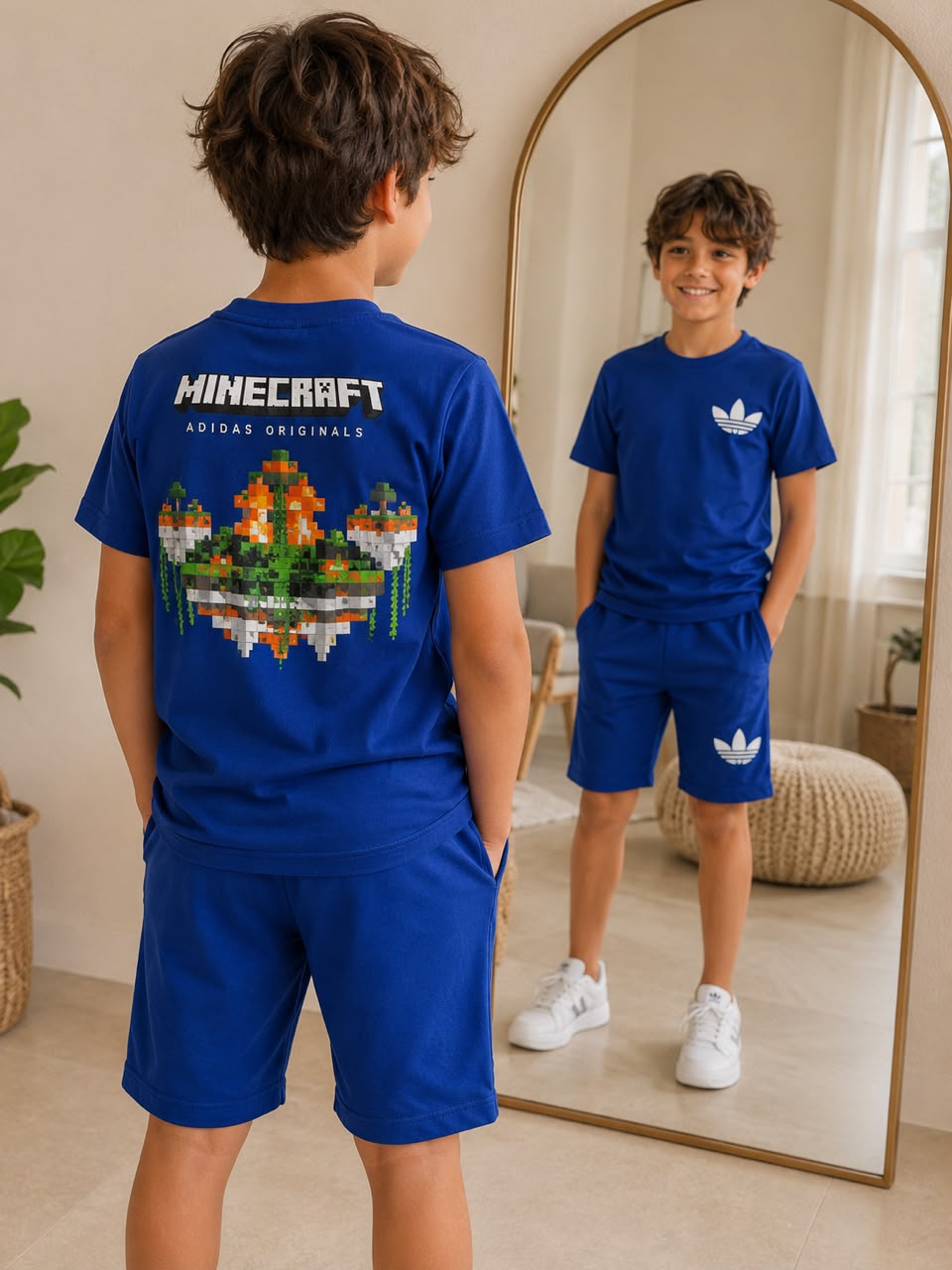 Boys Minecraft Cotton Set