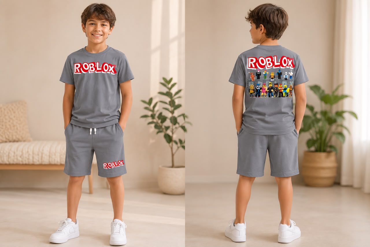 Boys Roblox Cotton Set