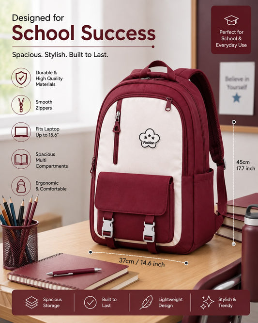 Mama & Me backpack | Bordo
