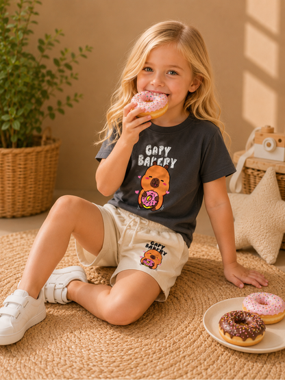 Girls Cotton Grey Set |3-10Y|