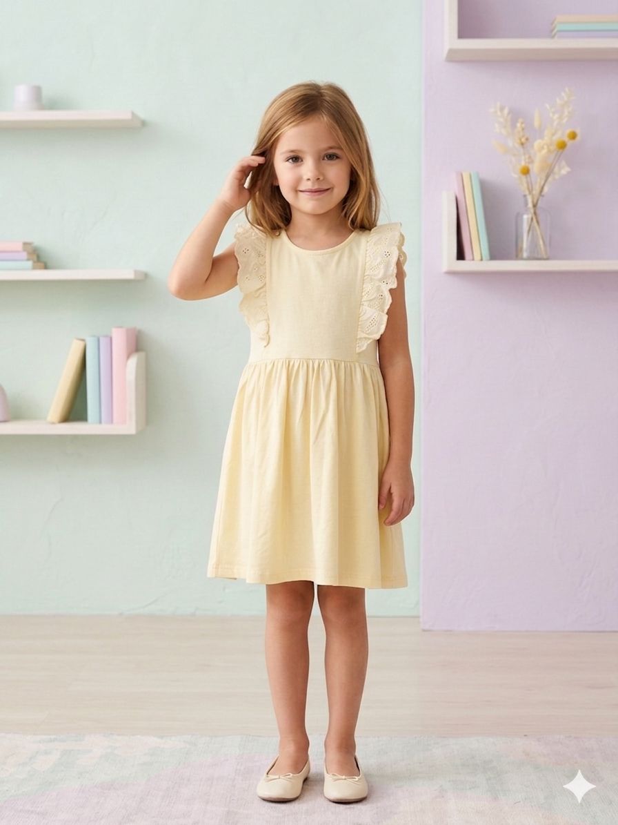 Girls Ruffle Dress