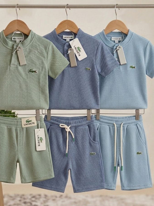 Boys Polo & Shorts Set