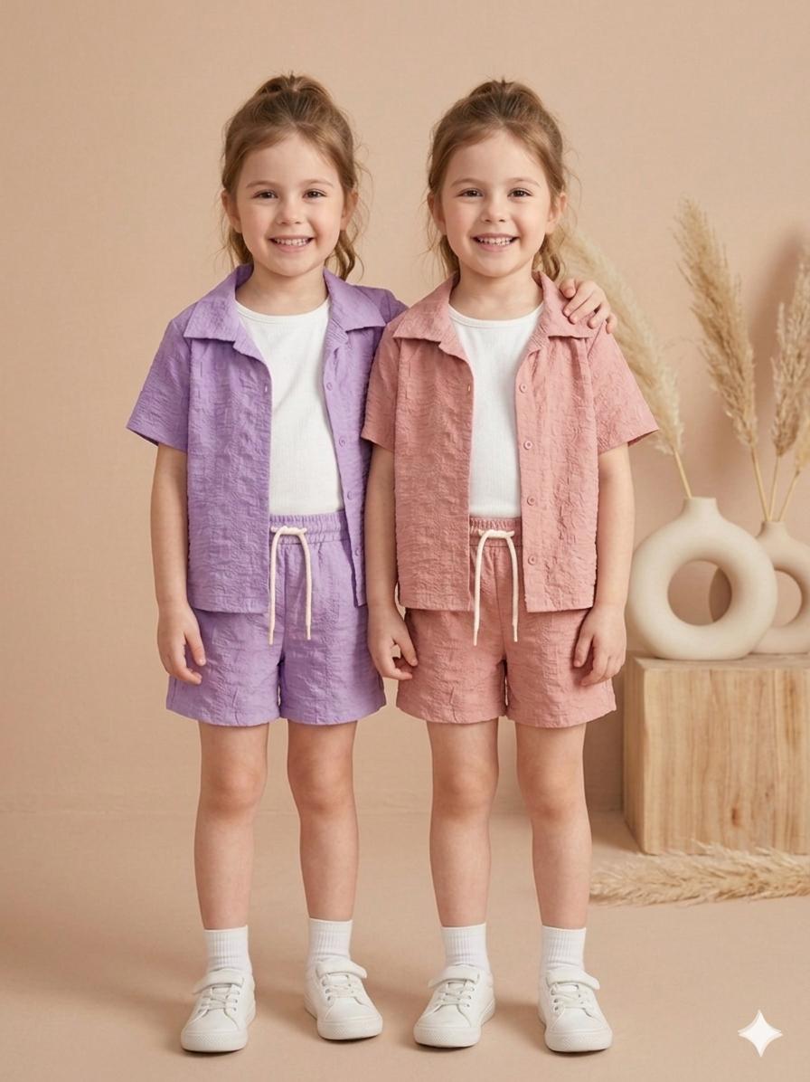 Girls Dusty Rose 3-Piece Set