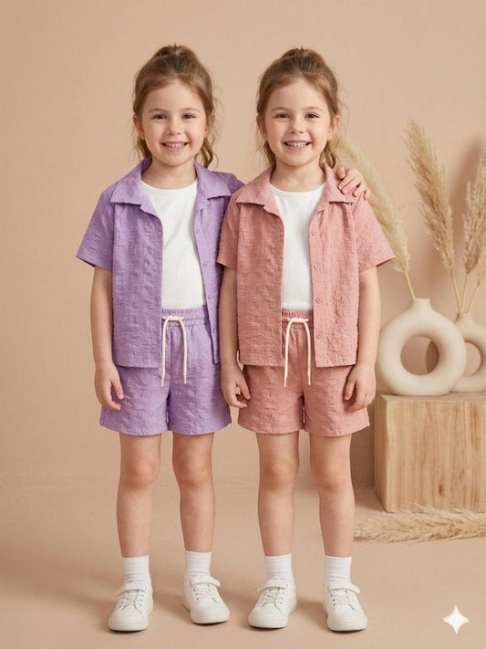 Girls Dusty Rose 3-Piece Set