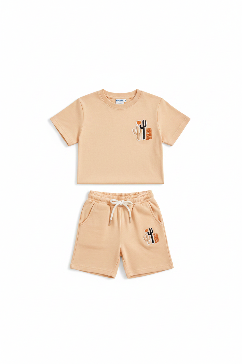 Boys Cactus Set Flat Lay